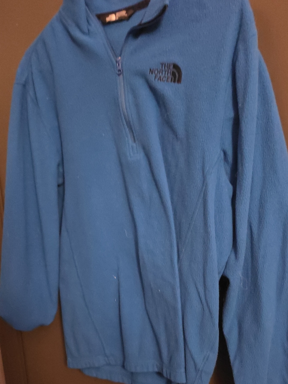The North Face Kids Blue Quarter-Zip Fleece Pullover